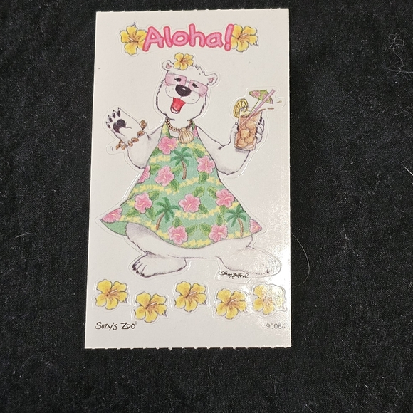 SZ 1:  Suzy's Zoo Sticker Lot  - 6 Modules - Easter, Golf, School, Halloween etc - Picture 6 of 8